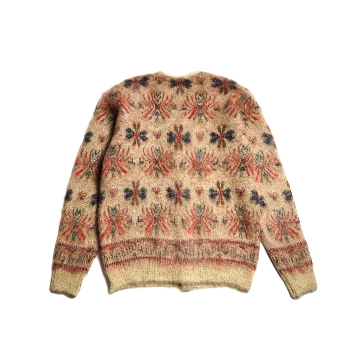 Needles / Mohair Cardigan-Folklore (Camel) 背面