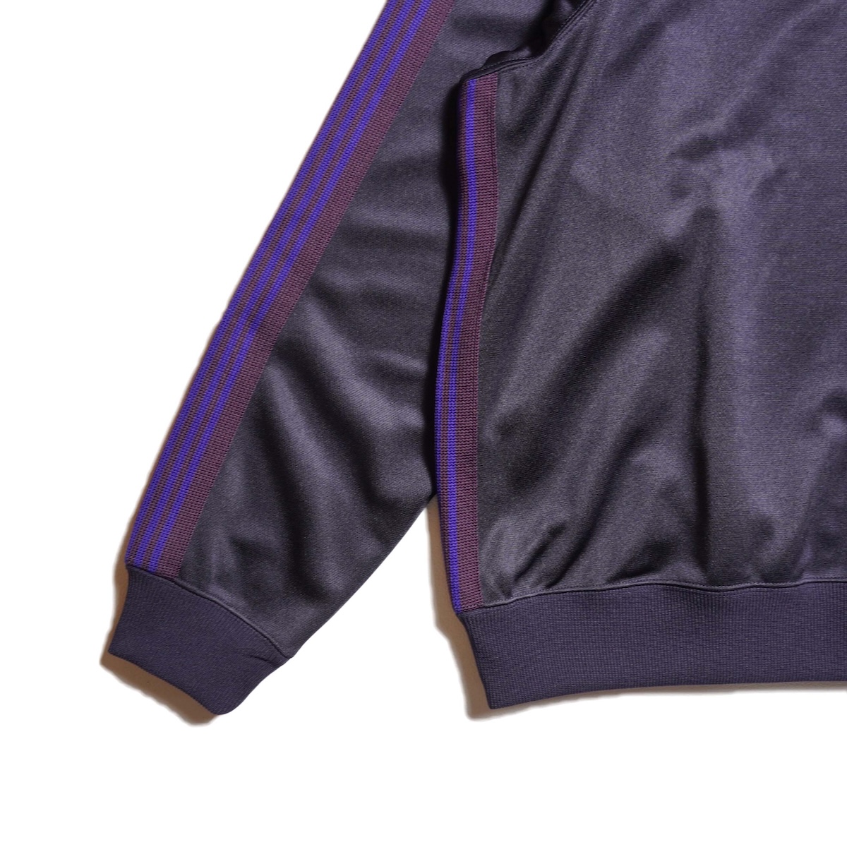 Needles / Track Crew Neck Shirt - Poly Smooth (Purple)