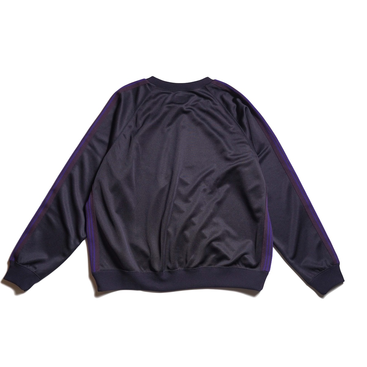 Needles / Track Crew Neck Shirt - Poly Smooth (Purple)