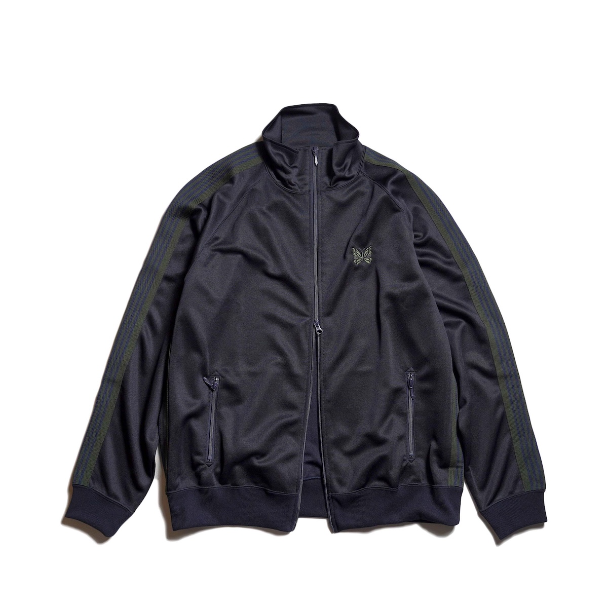 Needles / Track Jacket - Poly Smooth (Navy)