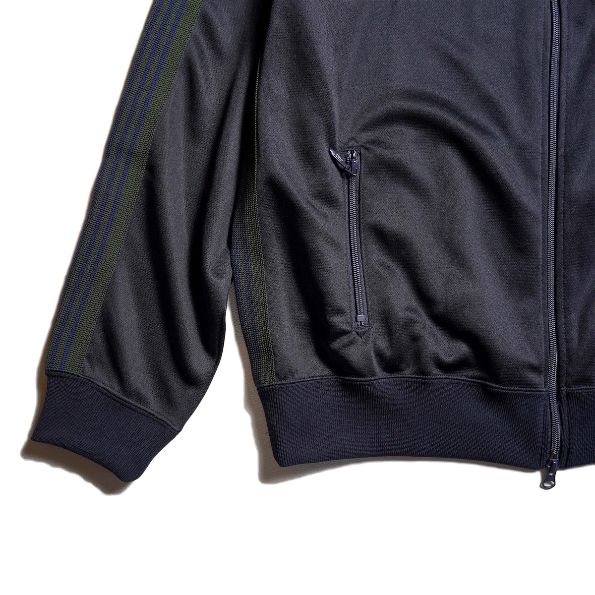 Needles / Track Jacket - Poly Smooth (Navy)