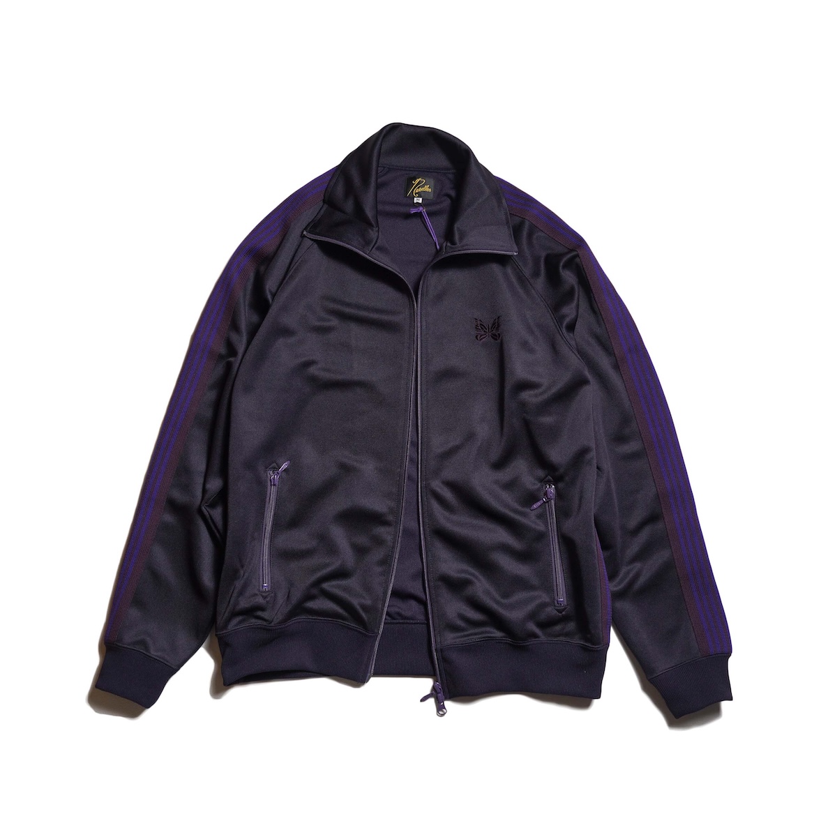 Needles / Track Jacket - Poly Smooth (Purple)
