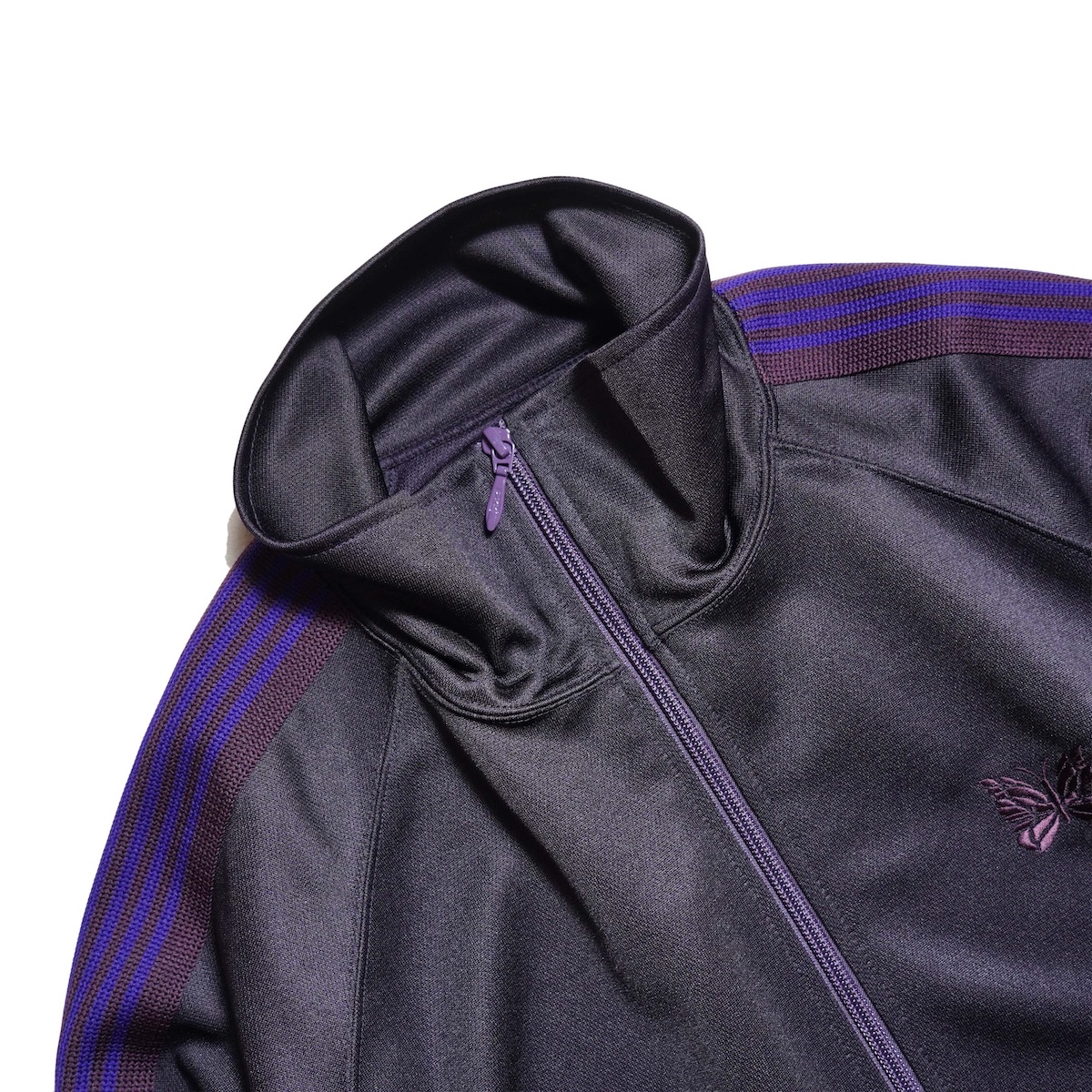 Needles / Track Jacket - Poly Smooth (Purple)