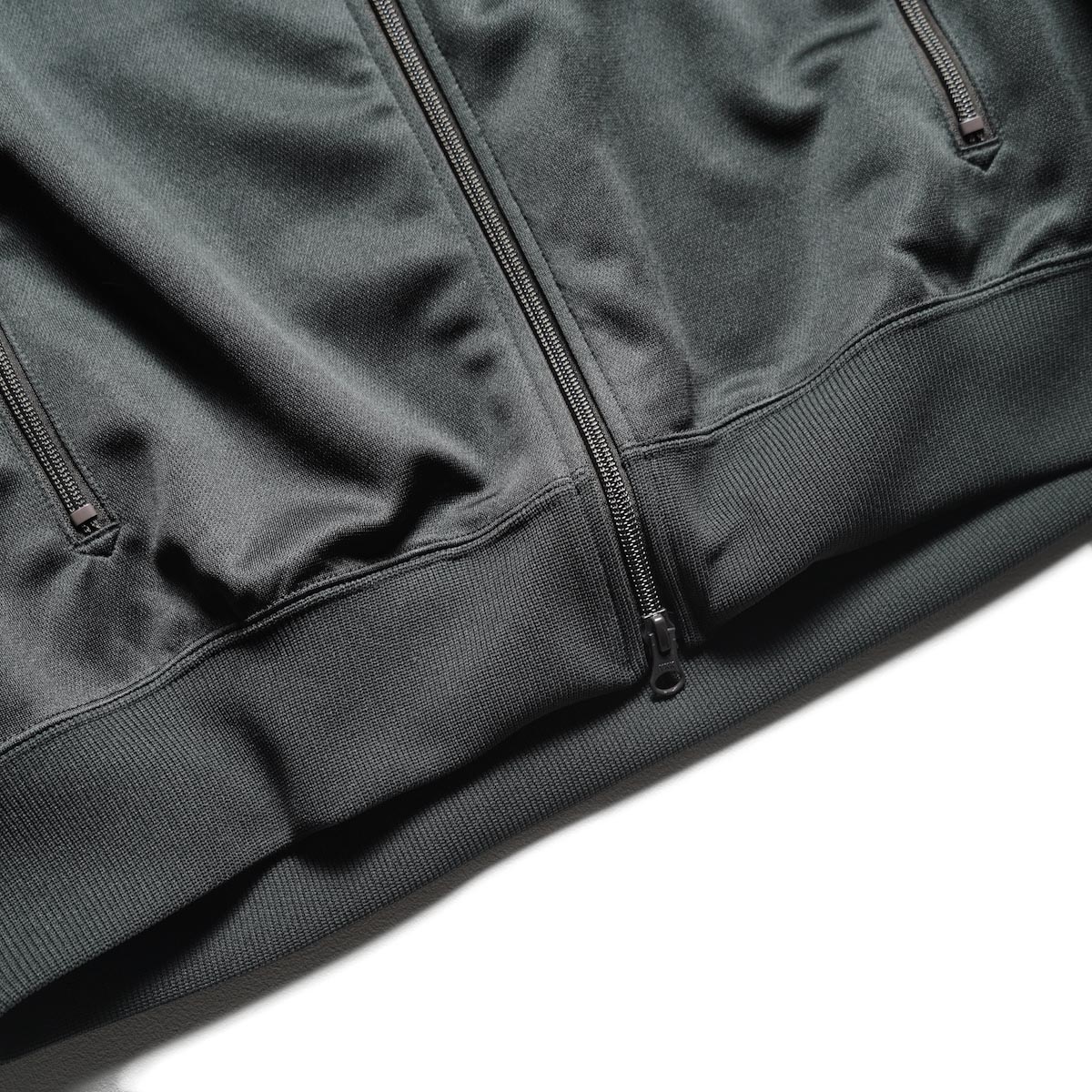 Needles / Track Jacket - Poly Smooth (Charcoal)