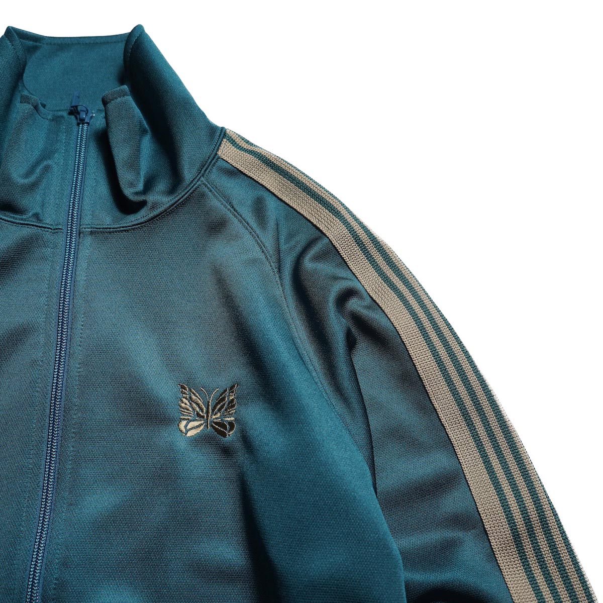 Needles / Track Jacket - Poly Smooth (Green)