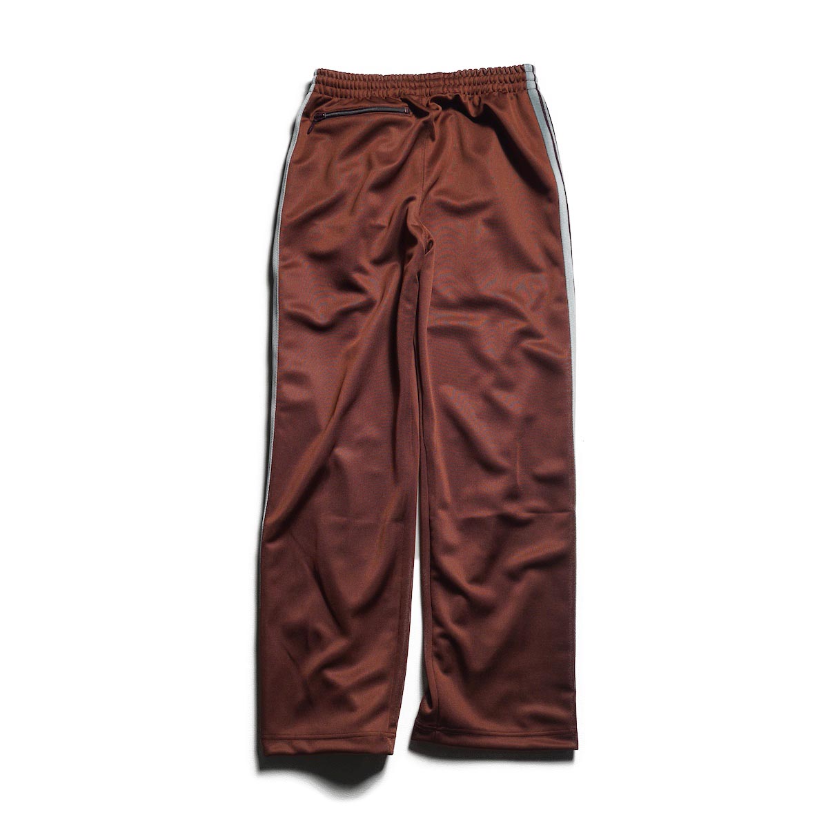 Needles / Track Pant - Poly Smooth (Rust)