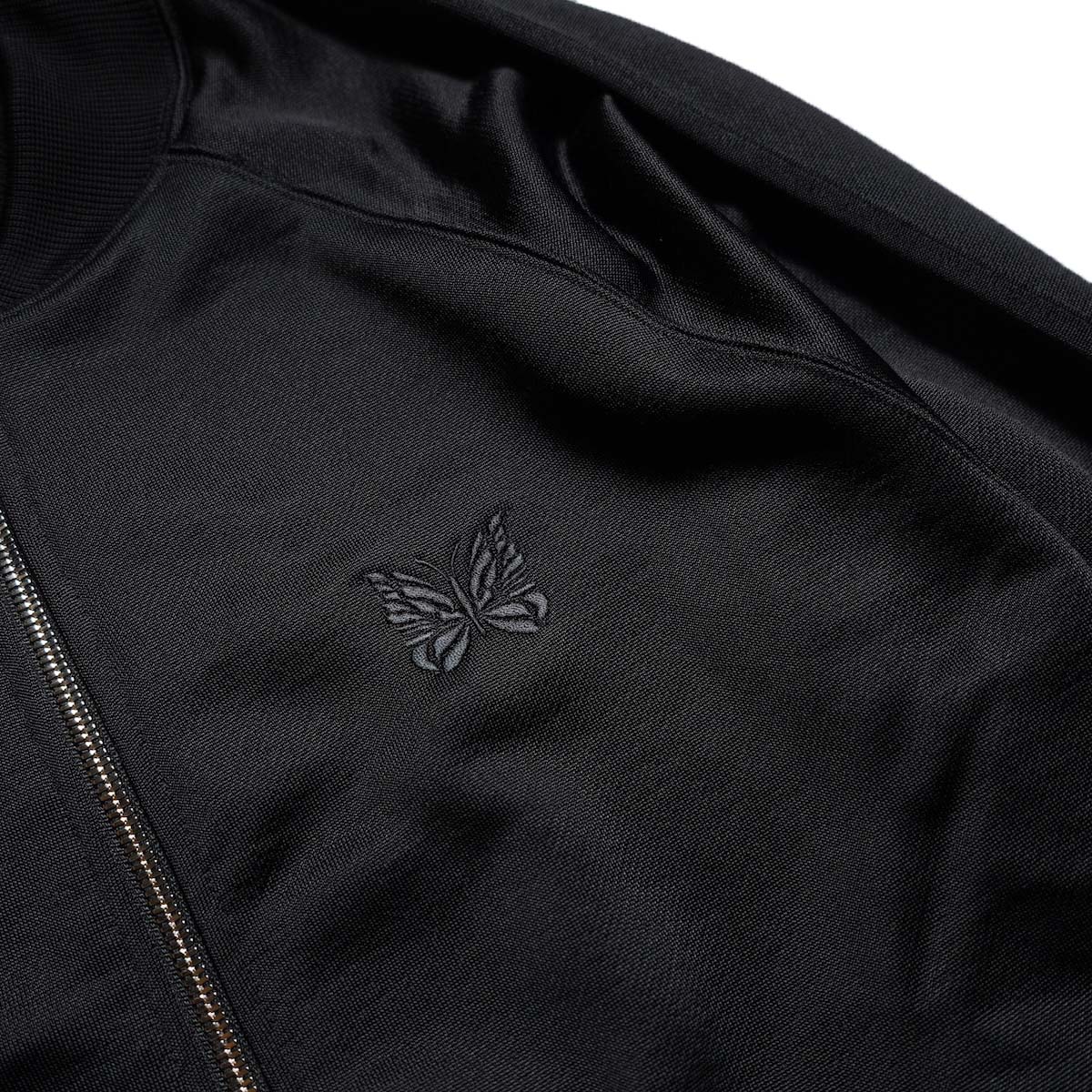 Needles / Dolman Sleeve Track Jacket - Bright Jersey (Black)