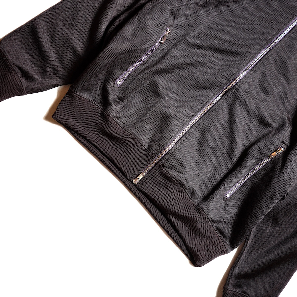 Needles / Dolman Sleeve Track Jacket - Bright Jersey (Dk.Purple)