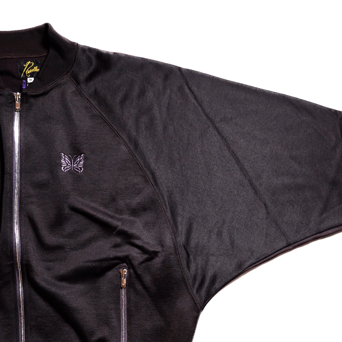 Needles / Dolman Sleeve Track Jacket - Bright Jersey (Dk.Purple)