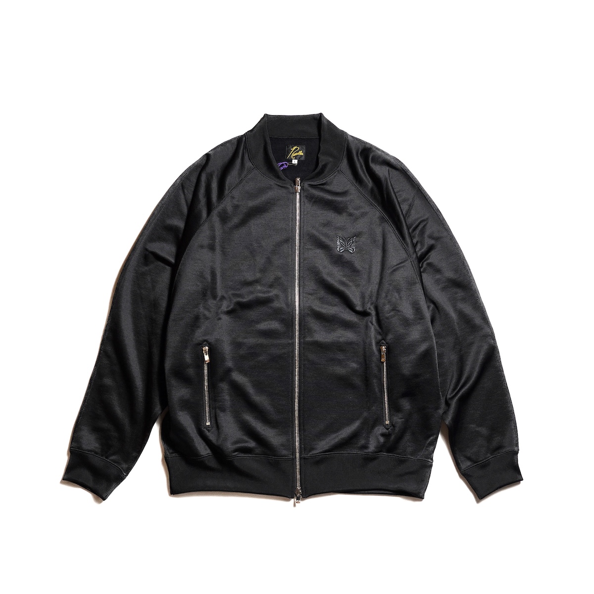 ニードルス　NEEDLES ドルマンスリーブトラックジャケット　ブラック　L Needles ニードルズ - Dolman Sleeve Track Jacket ドルマン