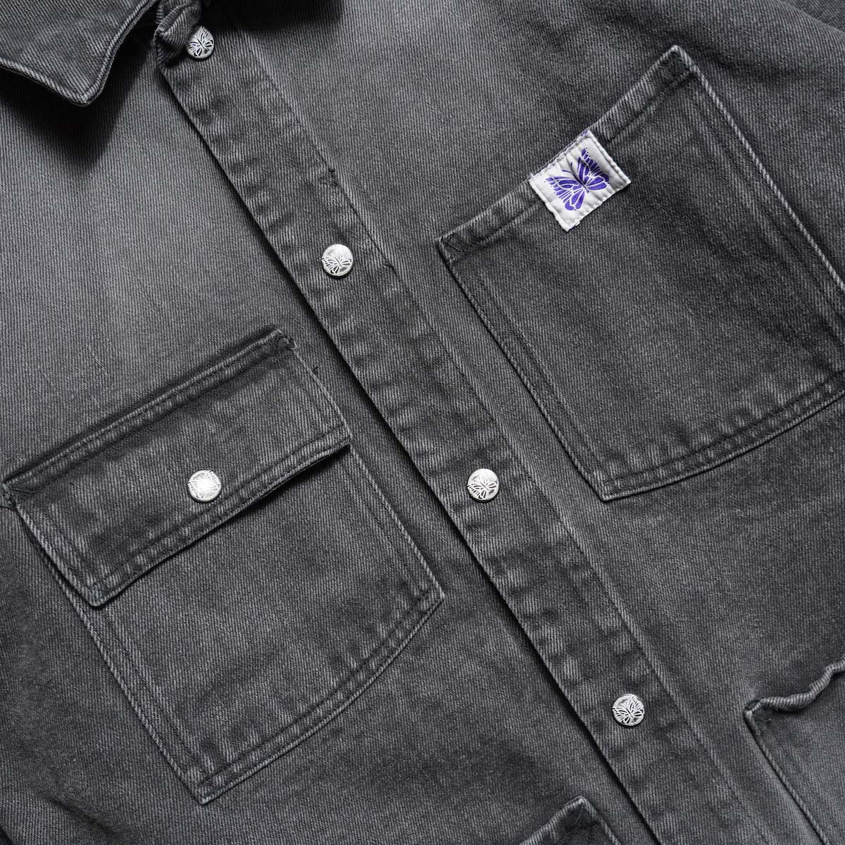 Needles / Frisco Jacket - Heavy Twill (Black) ポケット