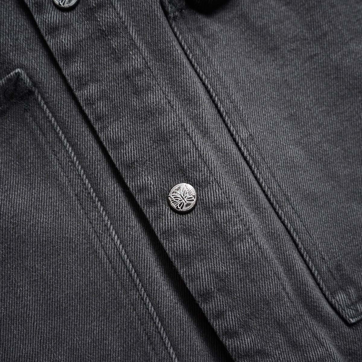 Needles / Frisco Jacket - Heavy Twill (Black) オリジナルボタン