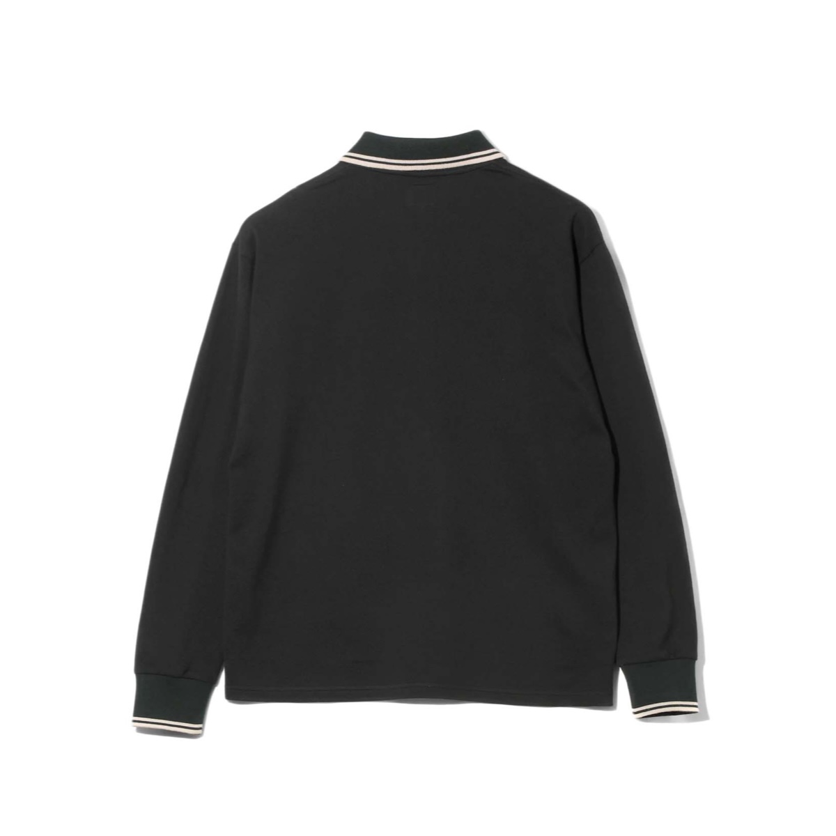 Needles / Regular Collar L/S Polo - Cotton Piqueh (Black)