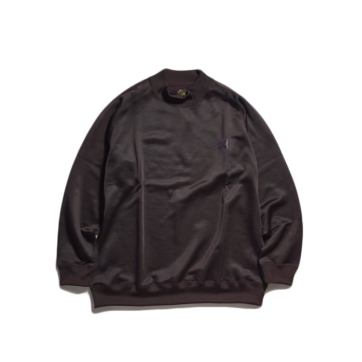 needles mockneck tシャツ M パープル Needles(ニードルズ) 