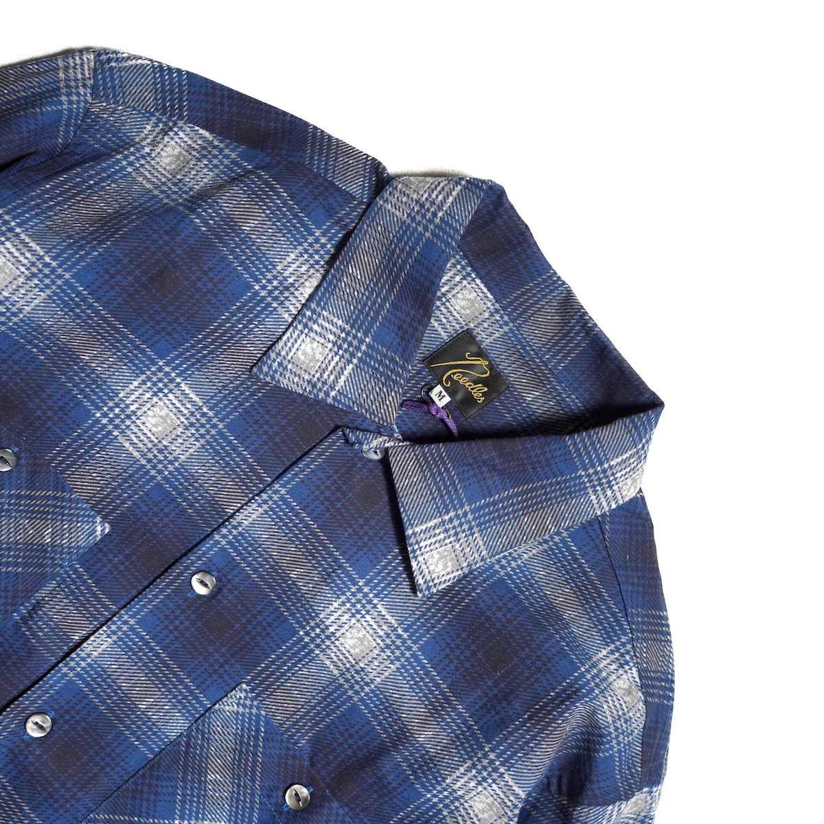 25aw needles ワンナップカラー プリントフランネルチェックシャツ 25aw needles ワンナップカラー プリントフランネルチェック