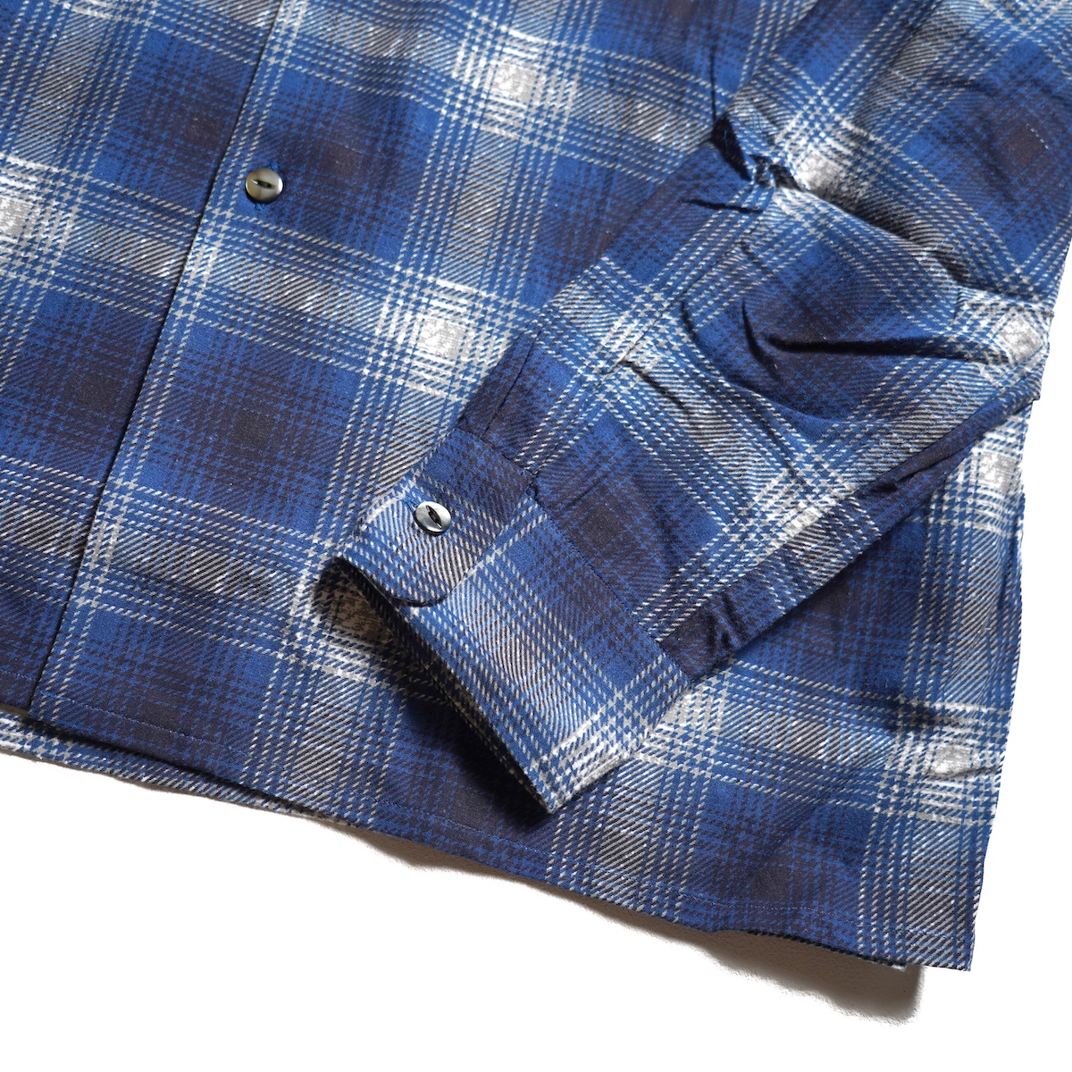 25aw needles ワンナップカラー プリントフランネルチェック