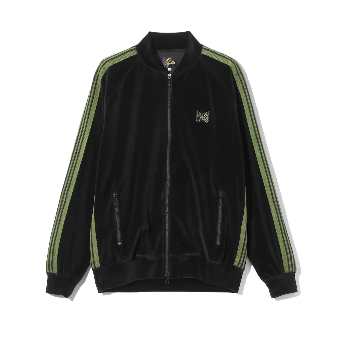 NEEDLES ベロア RIB COLLAR TRACK 上下セットアップ M NEEDLES ベロア RIB COLLAR TRACK 上下セットアップ M Needles