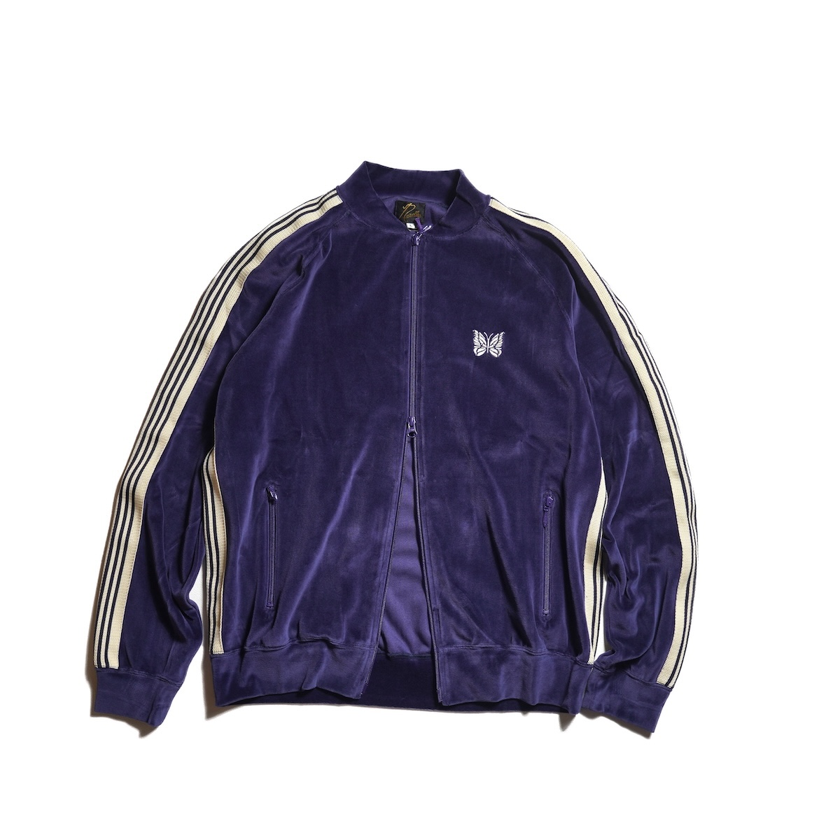 トップス Needles Track Jacket - C/PE Velour L 別注 Track Jacket - C/Pe Velour | NEEDLES(ニードルズ) / アウター