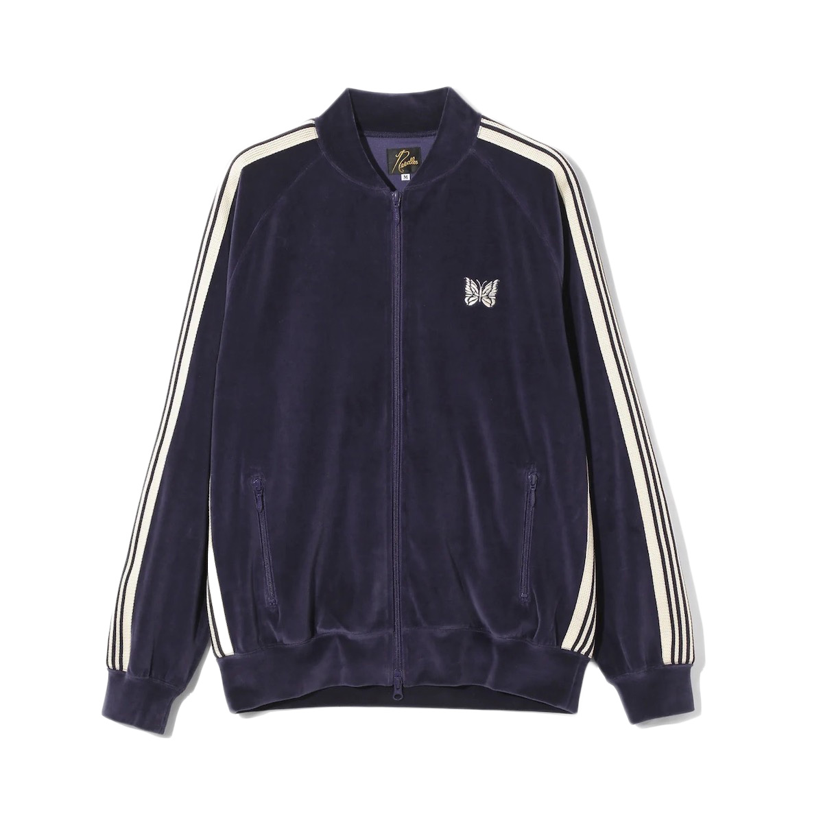『Rib Collar Track Jacket-C/PE Velour』 Needles / Rib Collar Track Jacket - C/PE Velour (Navy)