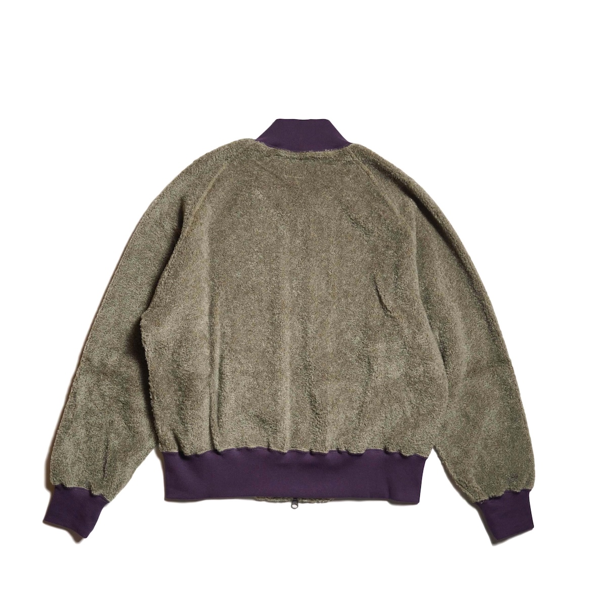 Needles / Souvenir Jacket - Knit Pile (Taupe) 背面