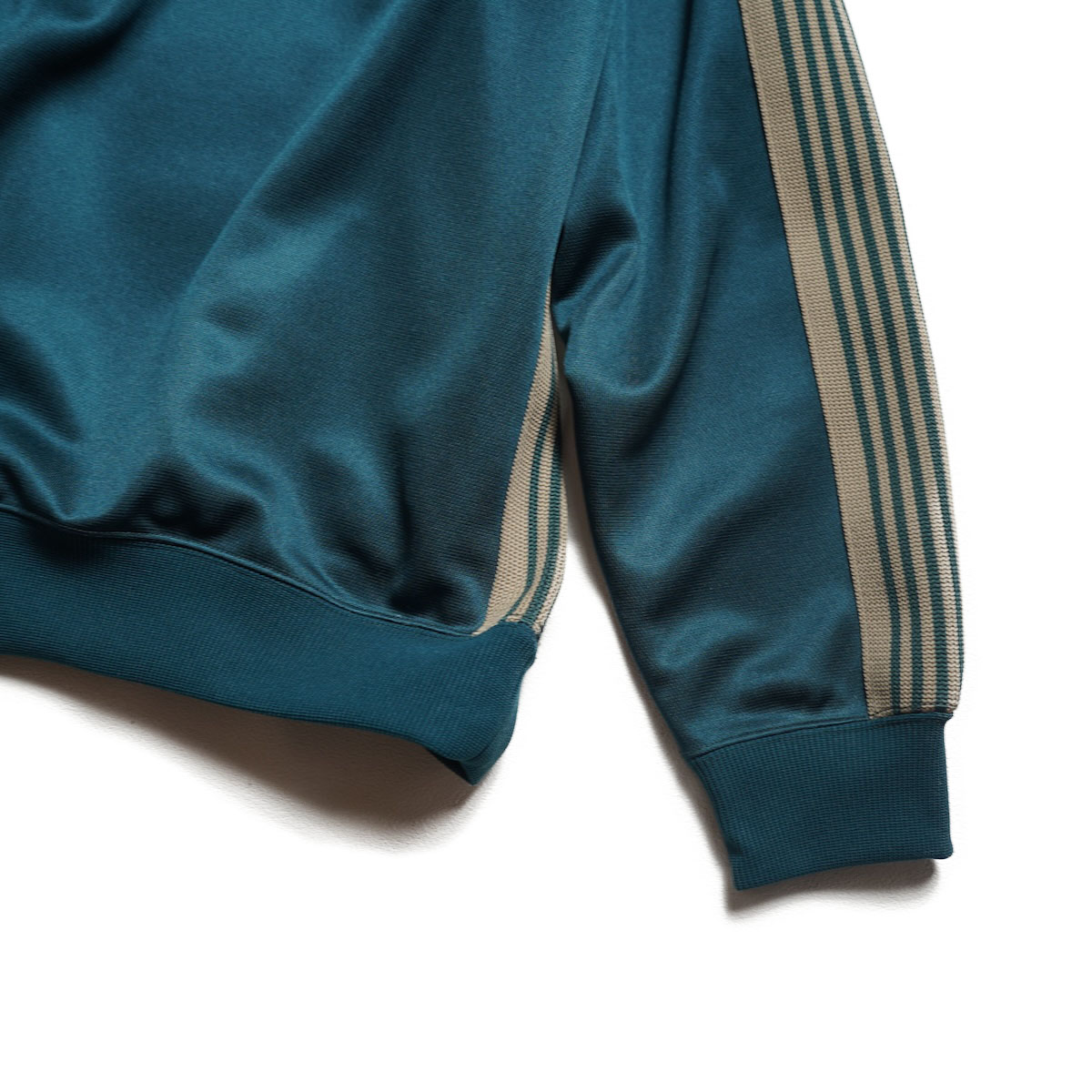 Needles / Track Crew Neck Shirt - Poly Smooth (Green)