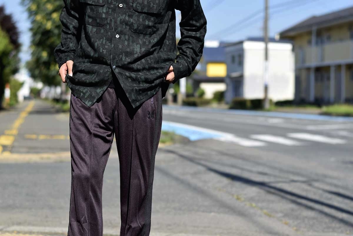 24AW Needles Track Pant dark purple S（NEEDLES Track Pants