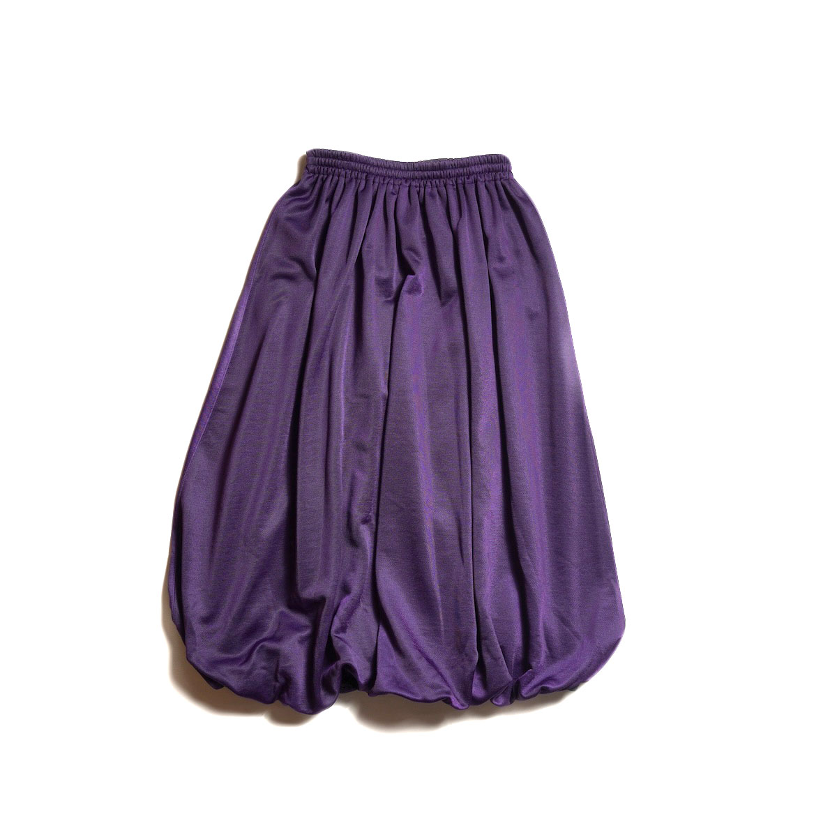 Needles / Balloon Track Skirt - Bright Jersey (Purple)