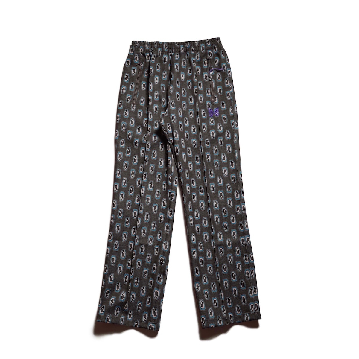 Needles / Track Pant - Poly Jacquard (Frog Eye)