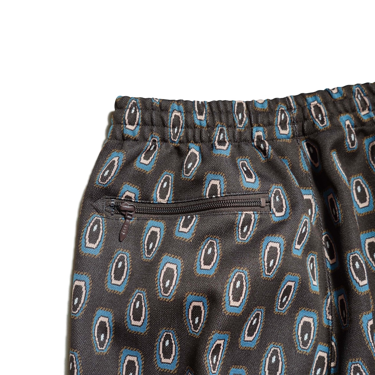 Needles / Track Pant - Poly Jacquard (Frog Eye)