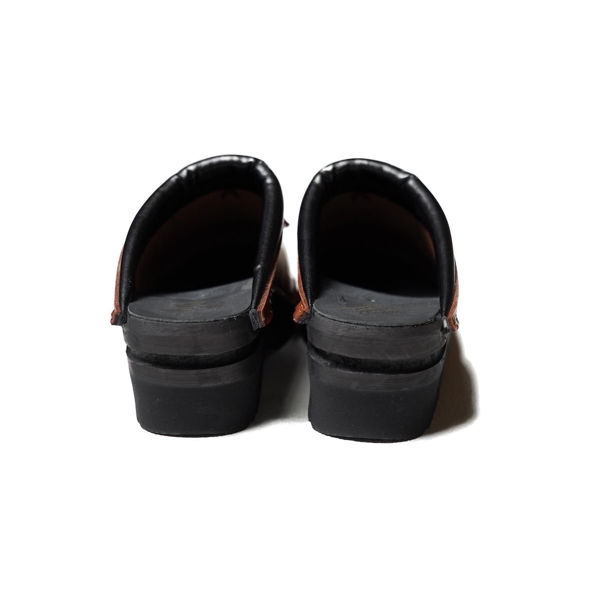 Needles x Troentorp / Swedish Clog - Tassel / Smooth (Brown)
