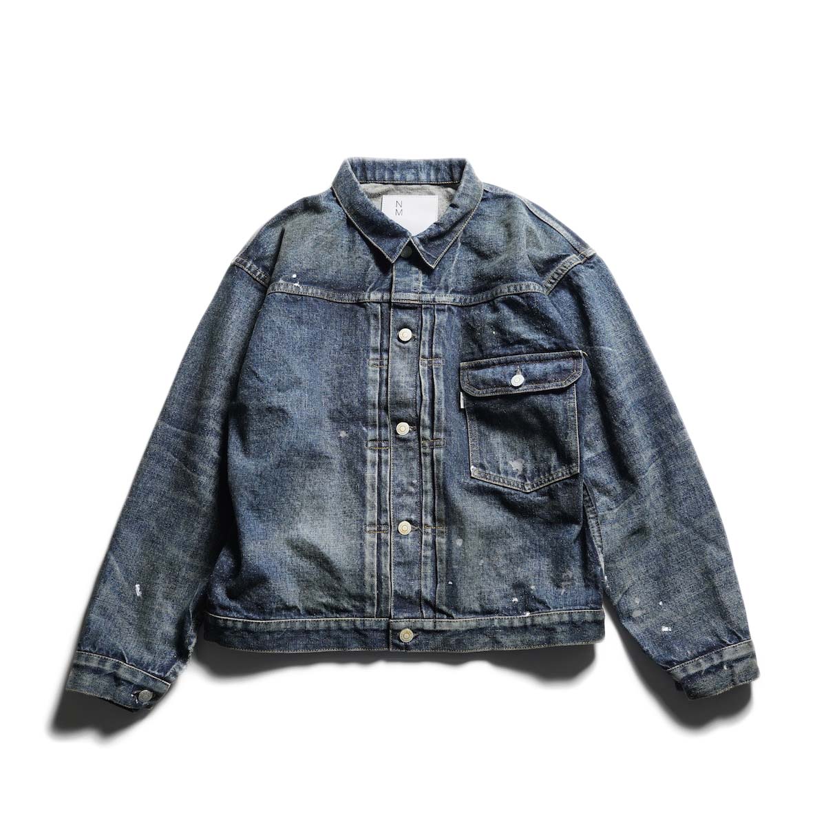 New Manual / #001 T-BACK DENIM JACKET