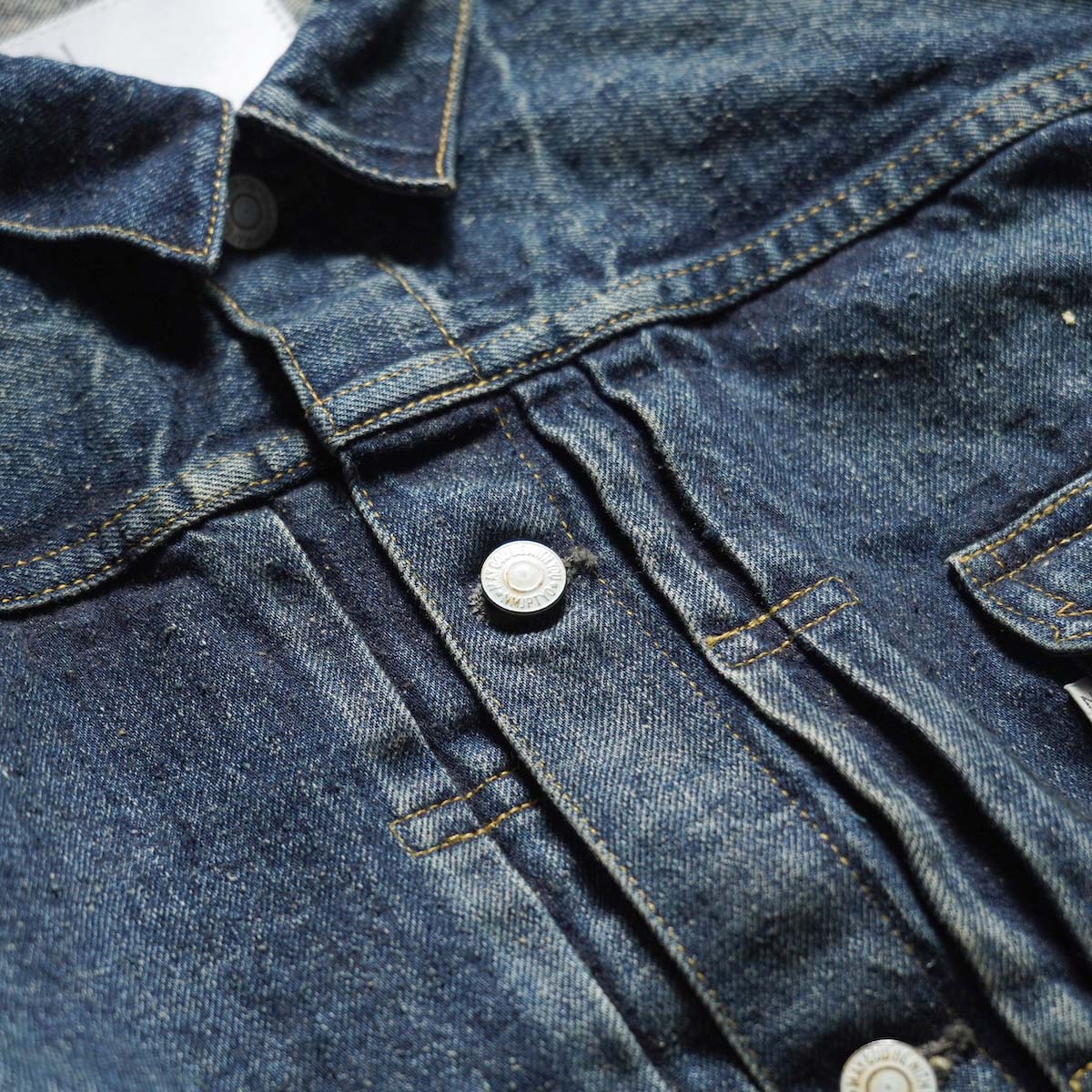 New Manual / #001 T-BACK DENIM JACKET