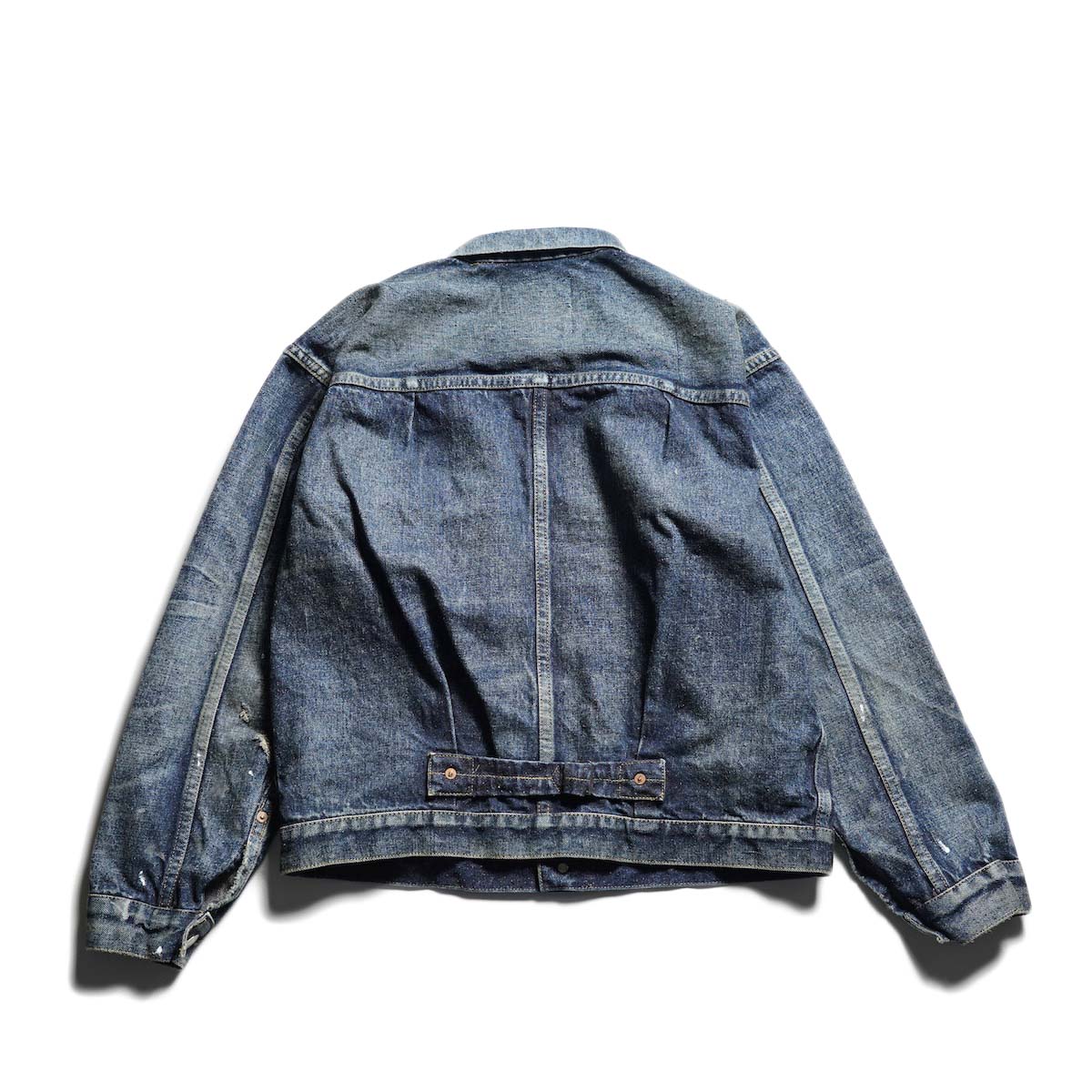 New Manual / #001 T-BACK DENIM JACKET