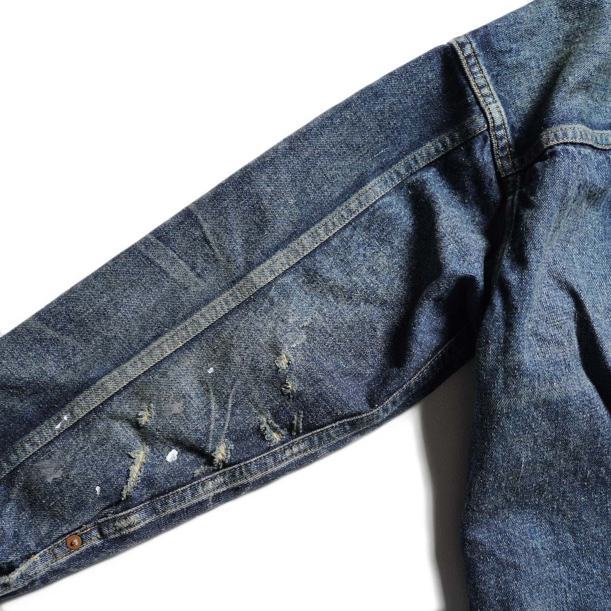 New Manual / #001 T-BACK DENIM JACKET