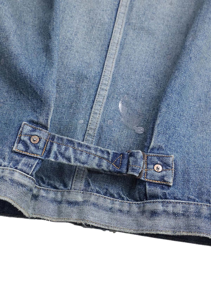 New Manual / WWⅡ LV T-BACK JACKET (Indigo) シンチバック
