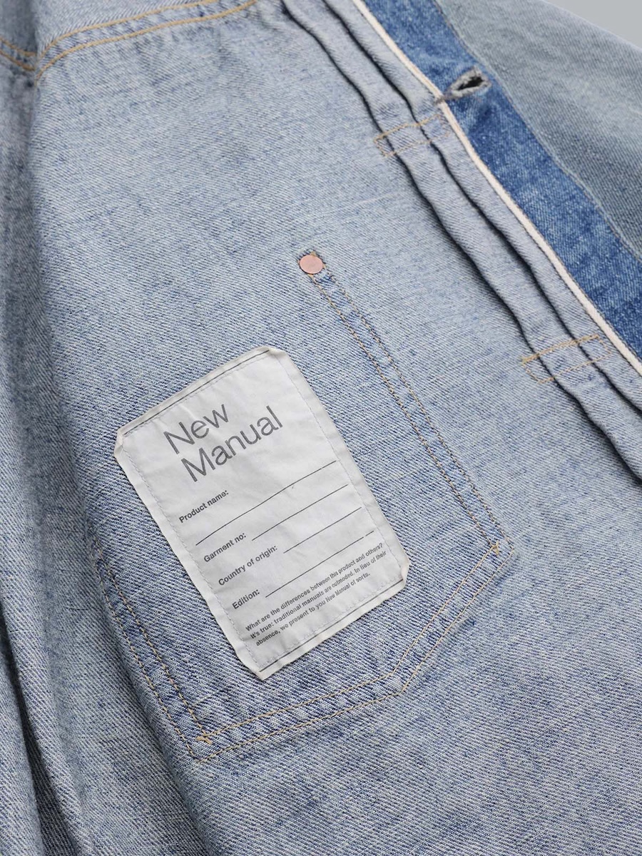 New Manual / WWⅡ LV T-BACK JACKET (Indigo) パッチ