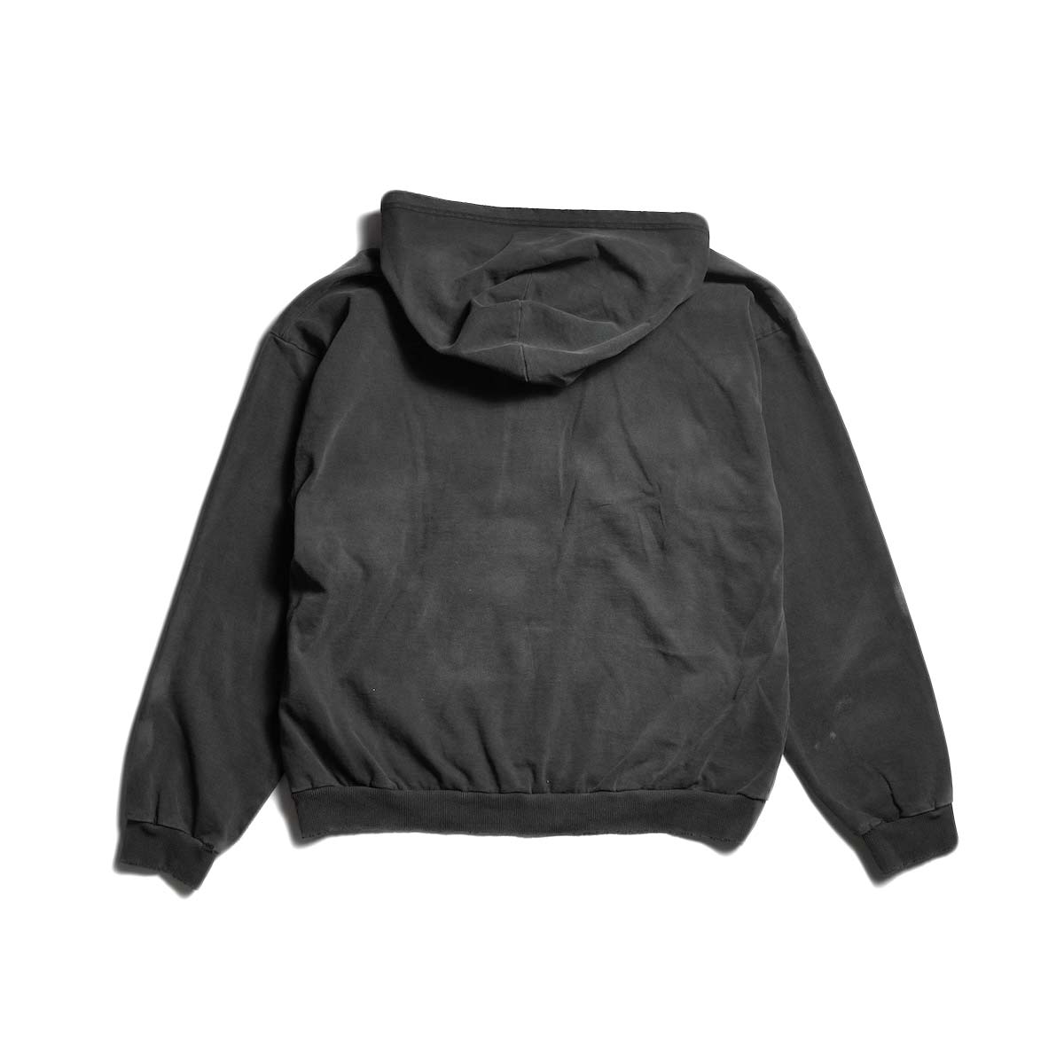 New Manual / VINTAGE WASHED ZIP HOODIE (Blk)
