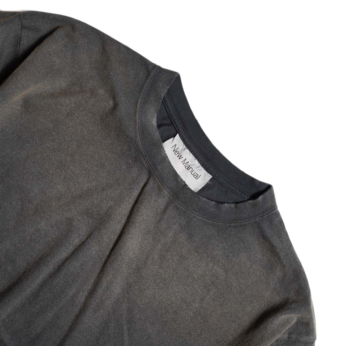 New Manual / VINTAGE WASHED TEE (Blk)