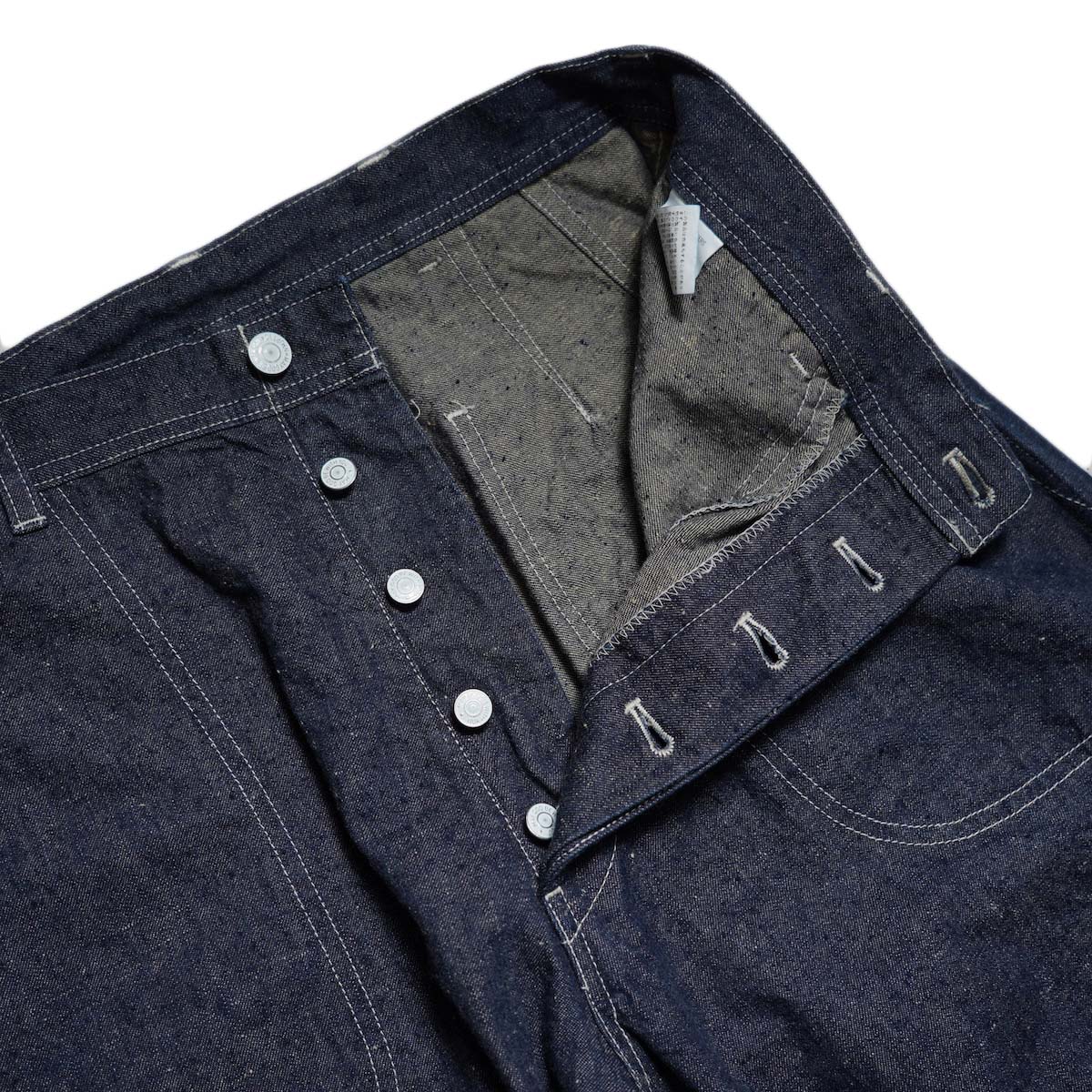 New Manual / USN DENIM TROUSERS ONE-WASHED (D.Idg)