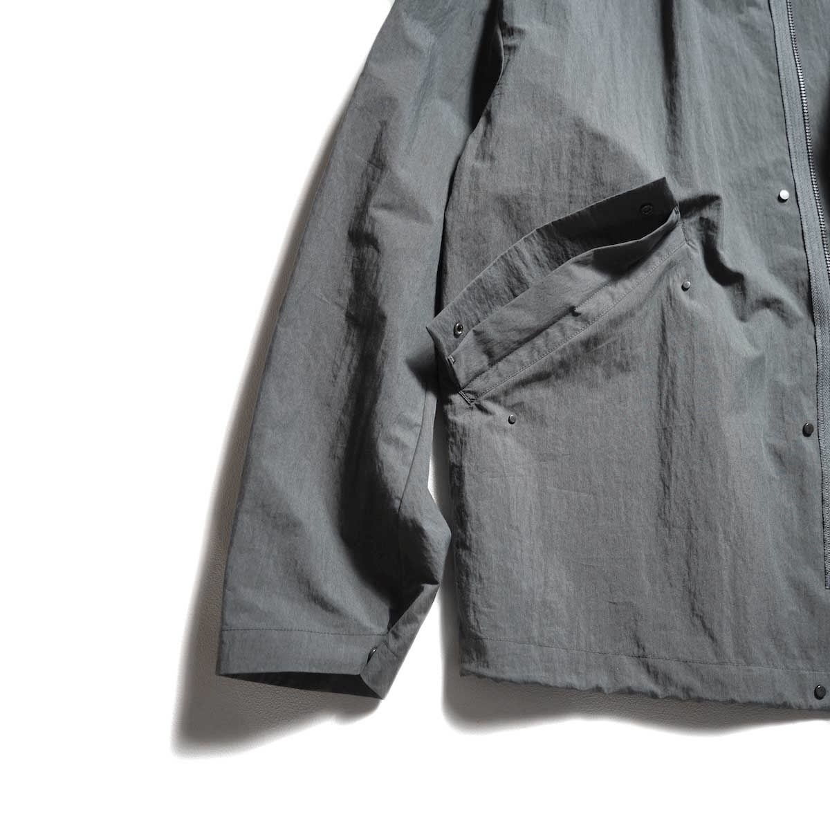 N.HOOLYWOOD / 2251-BL04-008 STAND COLLAR BLOUSON (Charcoal)