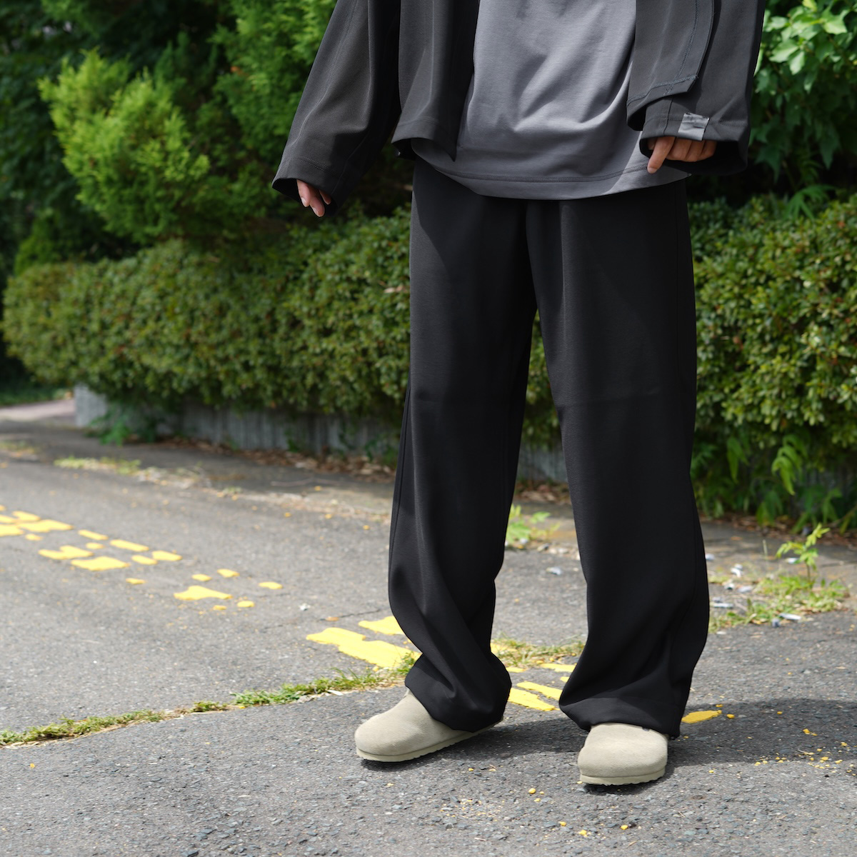 N.HOOLYWOOD / 2252-CP29-007 EASY PANTS (Black)