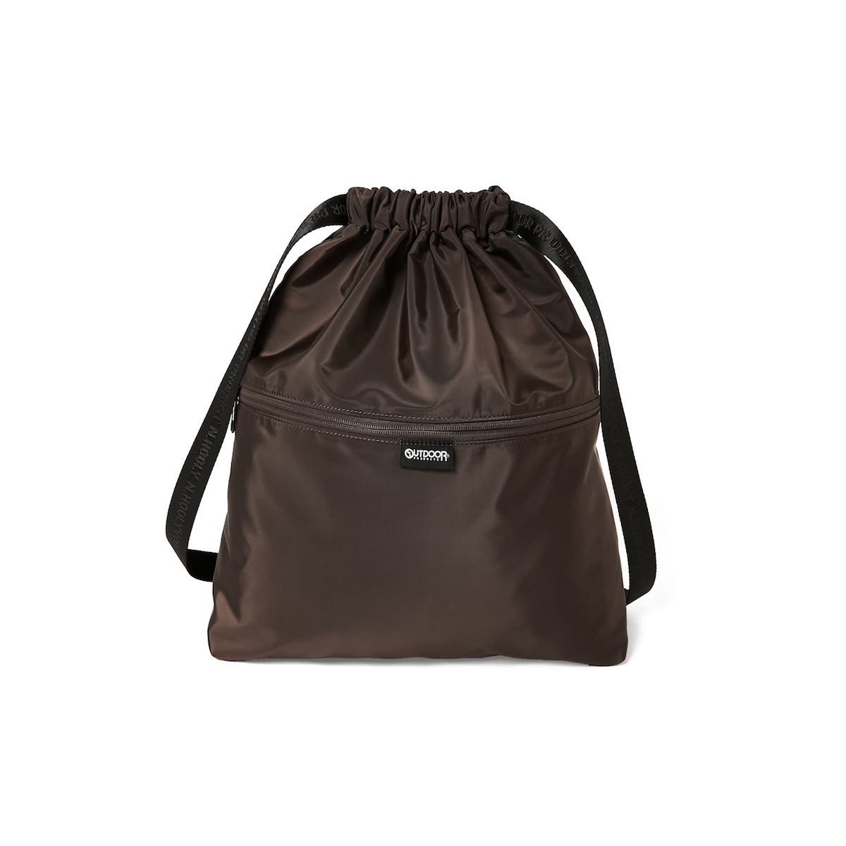 N.HOOLYWOOD COMPILE × OUTDOOR PRODUCTS /  2261-AC03 DRAWSTRING BACKPACK (Brown)