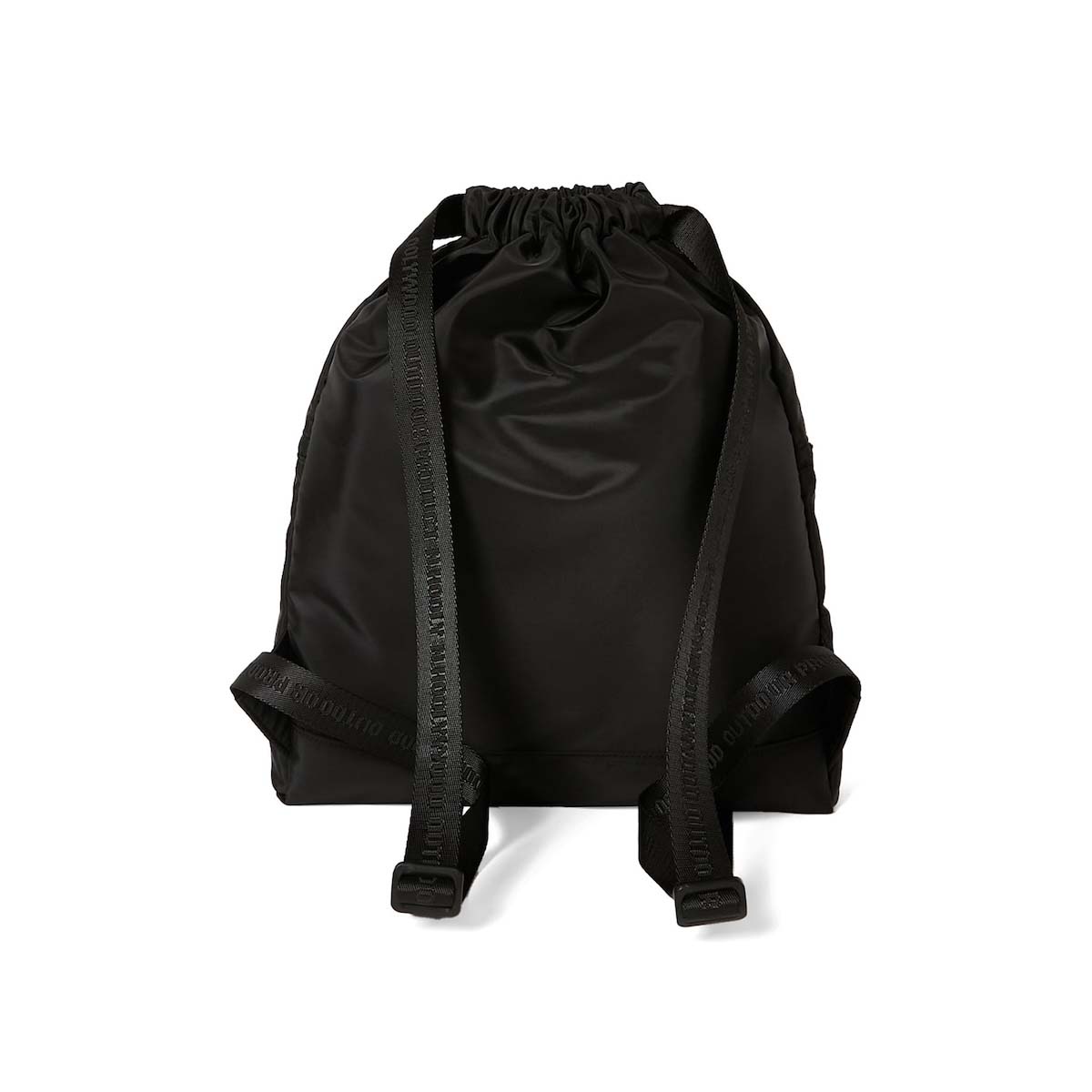 N.HOOLYWOOD COMPILE × OUTDOOR PRODUCTS /  2261-AC03 DRAWSTRING BACKPACK (Black)  背面
