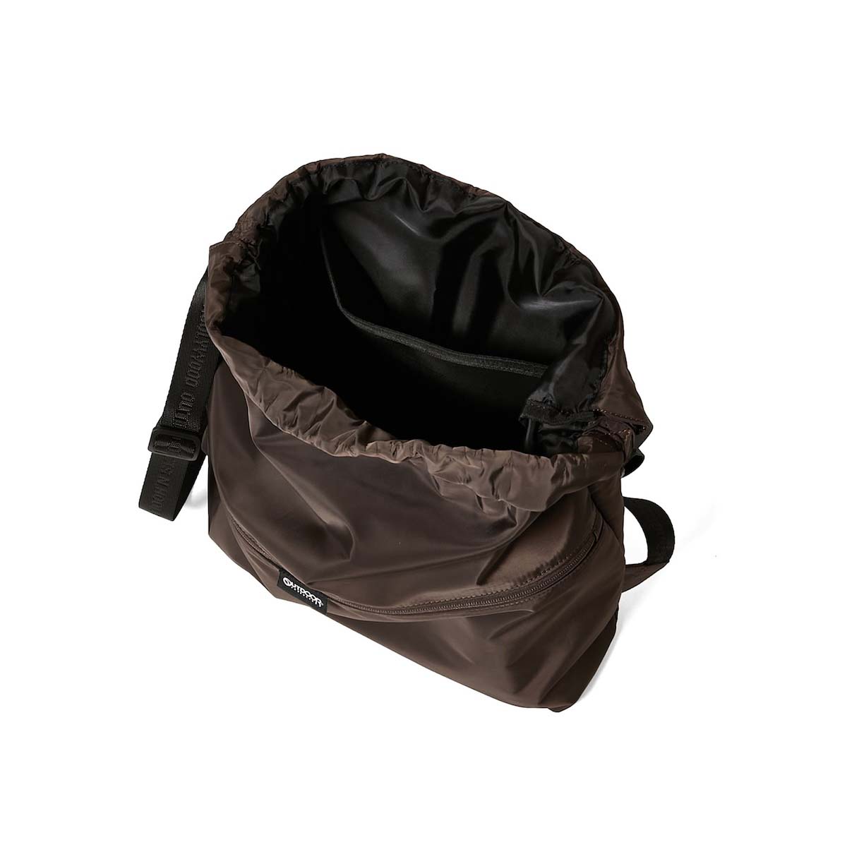 N.HOOLYWOOD COMPILE × OUTDOOR PRODUCTS /  2261-AC03 DRAWSTRING BACKPACK (Brown) 収納部