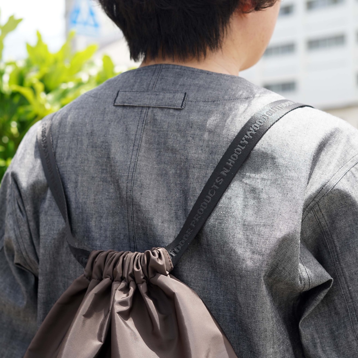N.HOOLYWOOD × OUTDOOR DRAWSTRING BAG N.HOOLYWOOD COMPILE × OUTDOOR PRODUCTS / 2261-AC03 DRAWSTRING BACKPACK