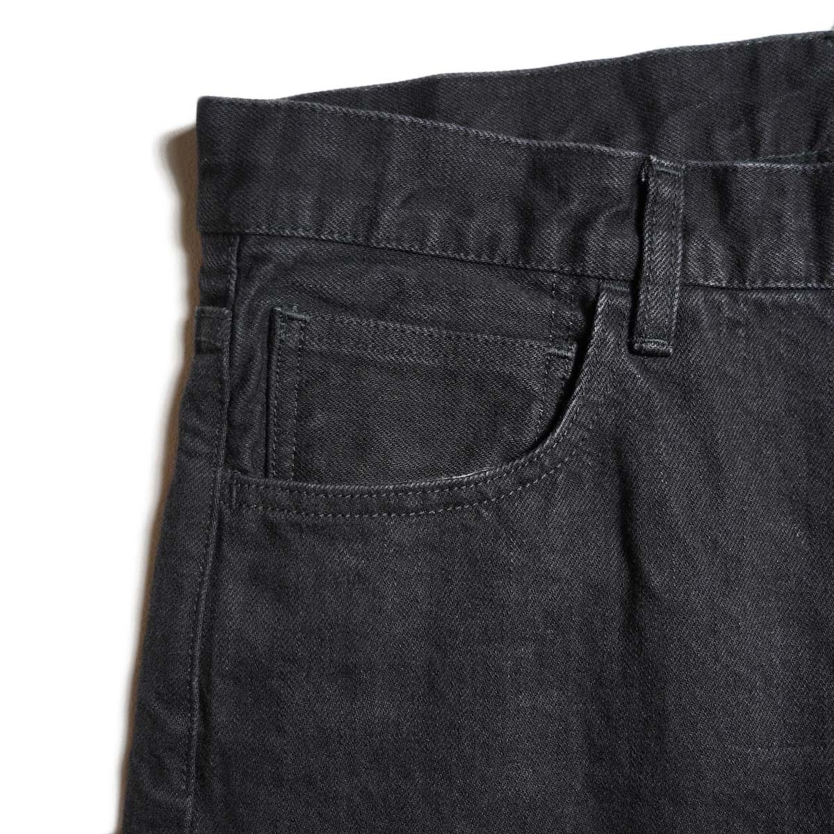 N.HOOLYWOOD / 2262-PT20-008 5POCKET DENIM PANTS (Black) ポケット