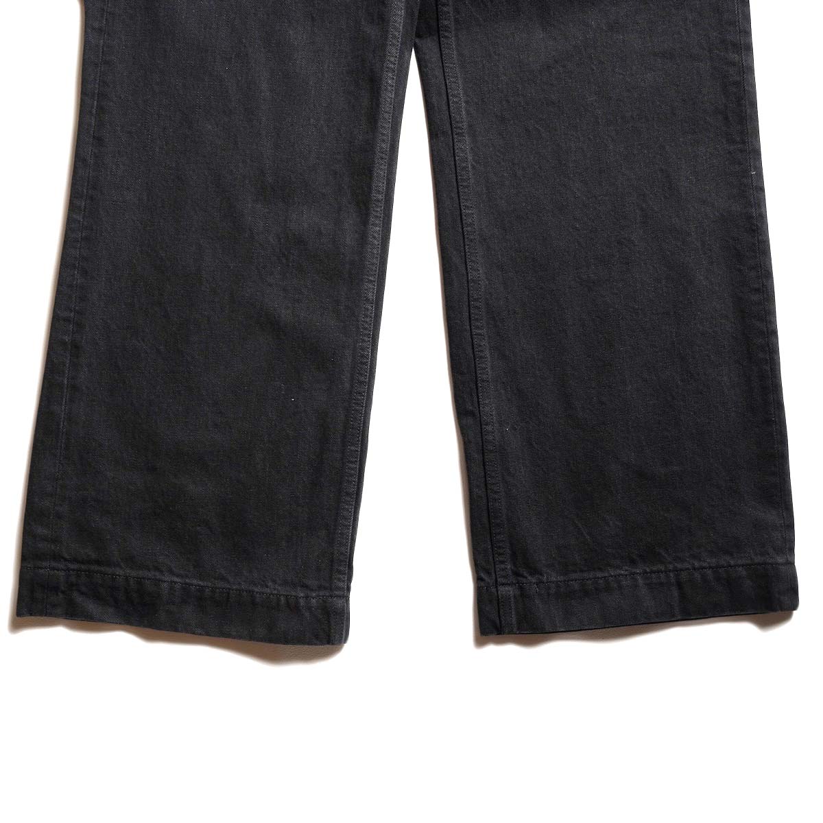 N.HOOLYWOOD / 2262-PT20-008 5POCKET DENIM PANTS (Black) 裾