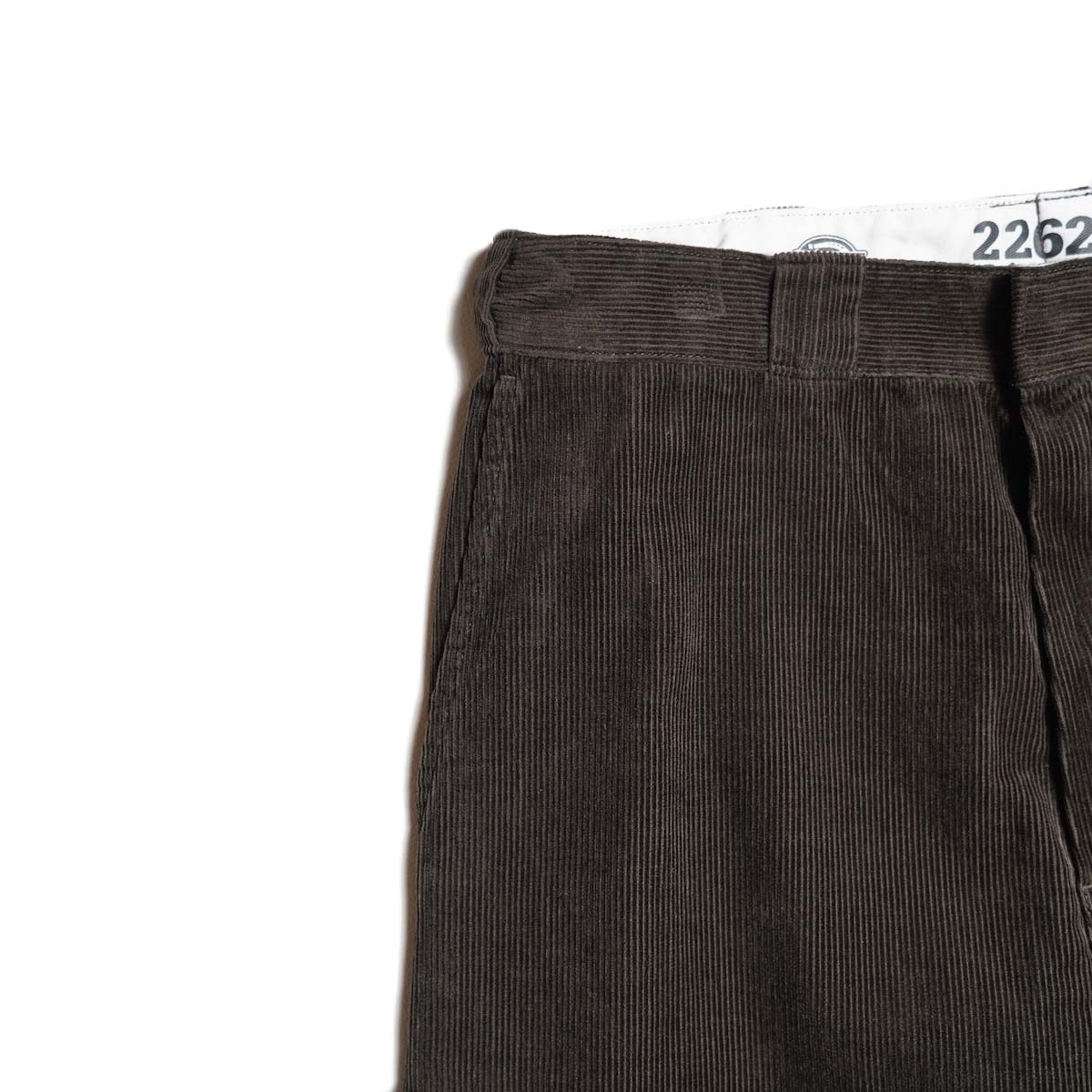 N.HOOLYWOOD COMPILE × Dickies / 2262-PT40-027 CORDUROY PANTS (Brown) ポケット