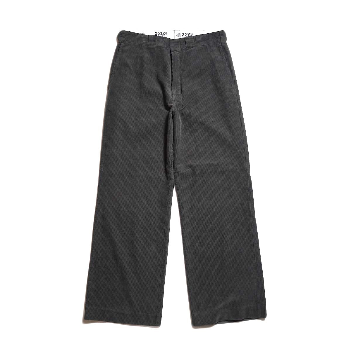 N.HOOLYWOOD COMPILE × Dickies / 2262-PT40-027 CORDUROY PANTS (Charcoal) 正面