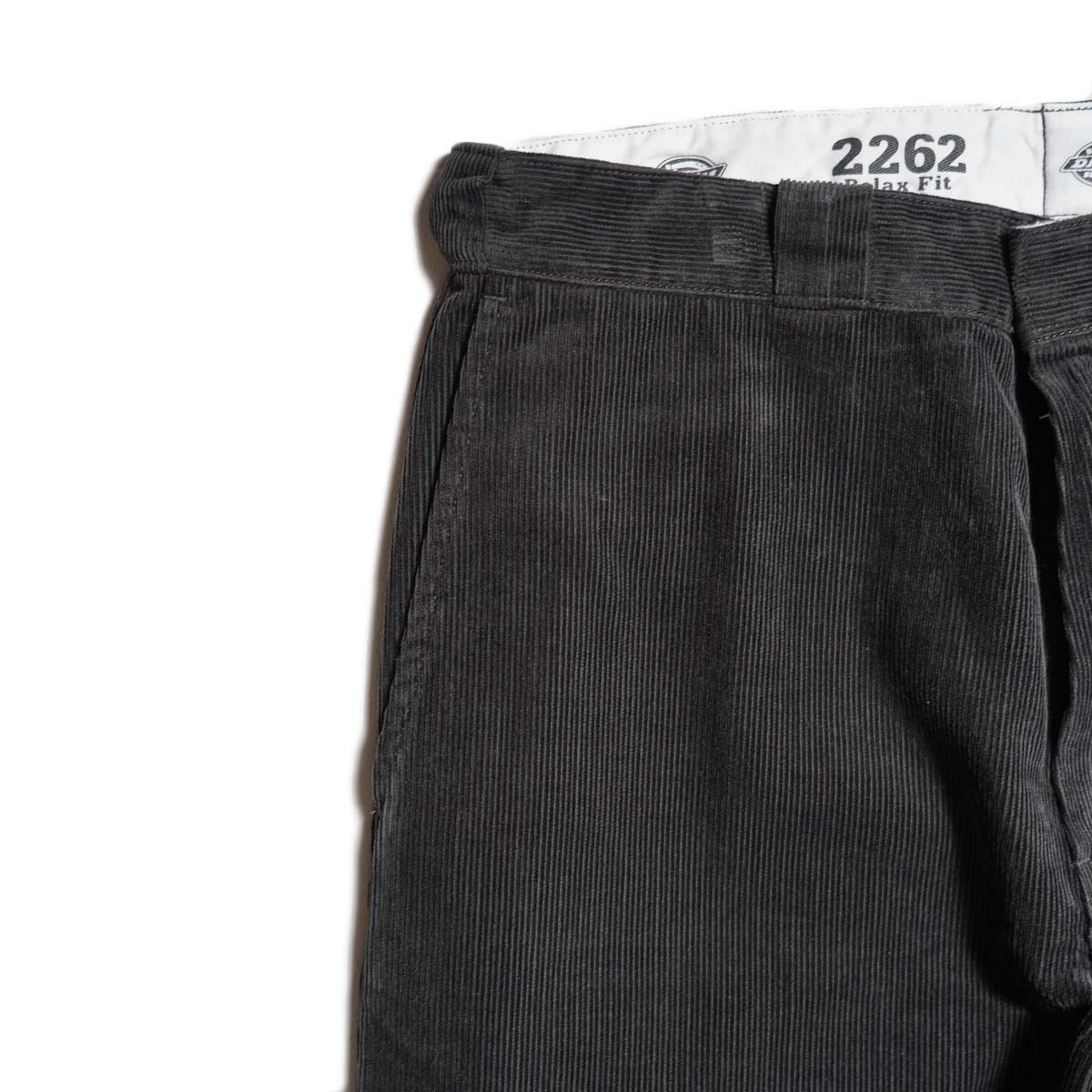 N.HOOLYWOOD COMPILE × Dickies / 2262-PT40-027 CORDUROY PANTS (Charcoal) ポケット